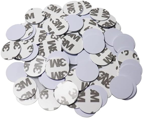NFC Egypt Sticker Coin Adhesive Back Proximity ID Card 125KHz RFID 10 PCs