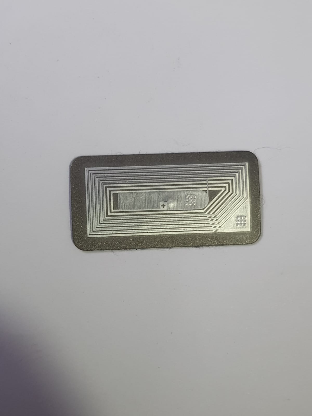 NFC Transparent Sticker (Rectangular- 32mm X 21mm ) Anti Metal 13.56 mifare 1k 10 PCs