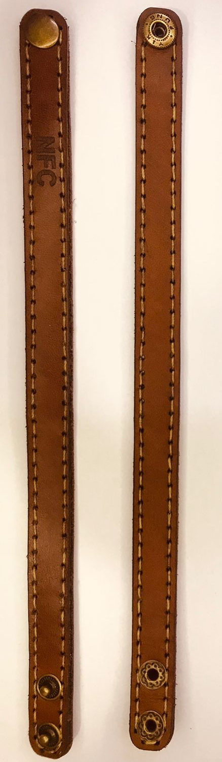 NFC Egypt Bracelet Leather natural model 213 light brown 10 PCs