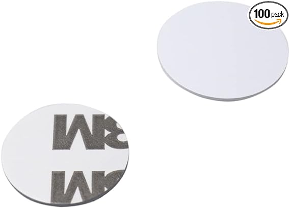 NFC Egypt Sticker Coin Adhesive Back Proximity ID Card 125KHz RFID 10 PCs