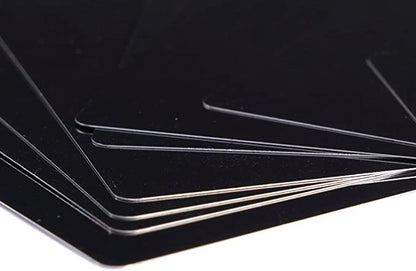 NFC Egypt Metal Card without slot model 215 original chip 2 sides metal (Black)