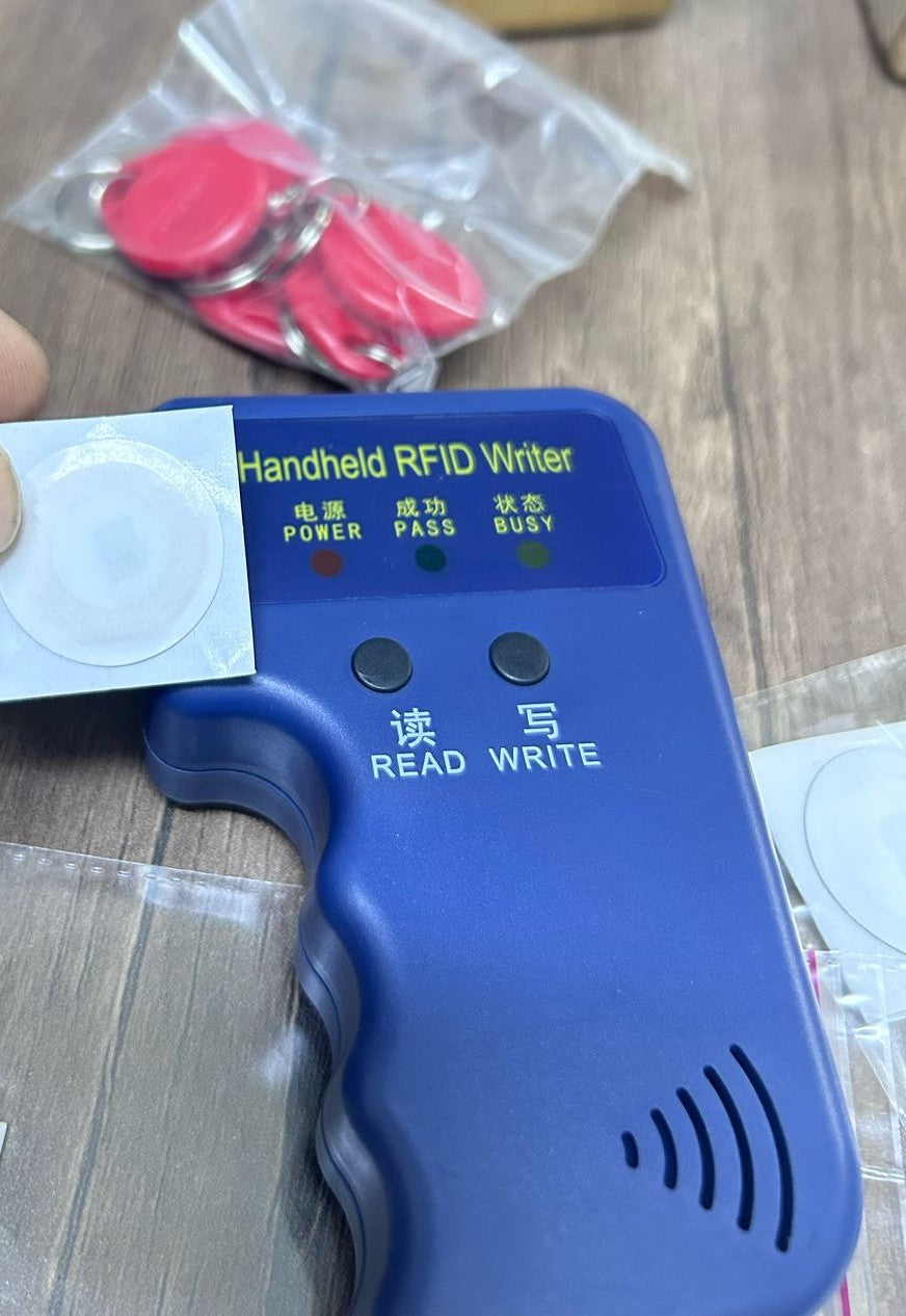 Proximity RFID 125khz Sticker Writable / Printable white blank 25mm