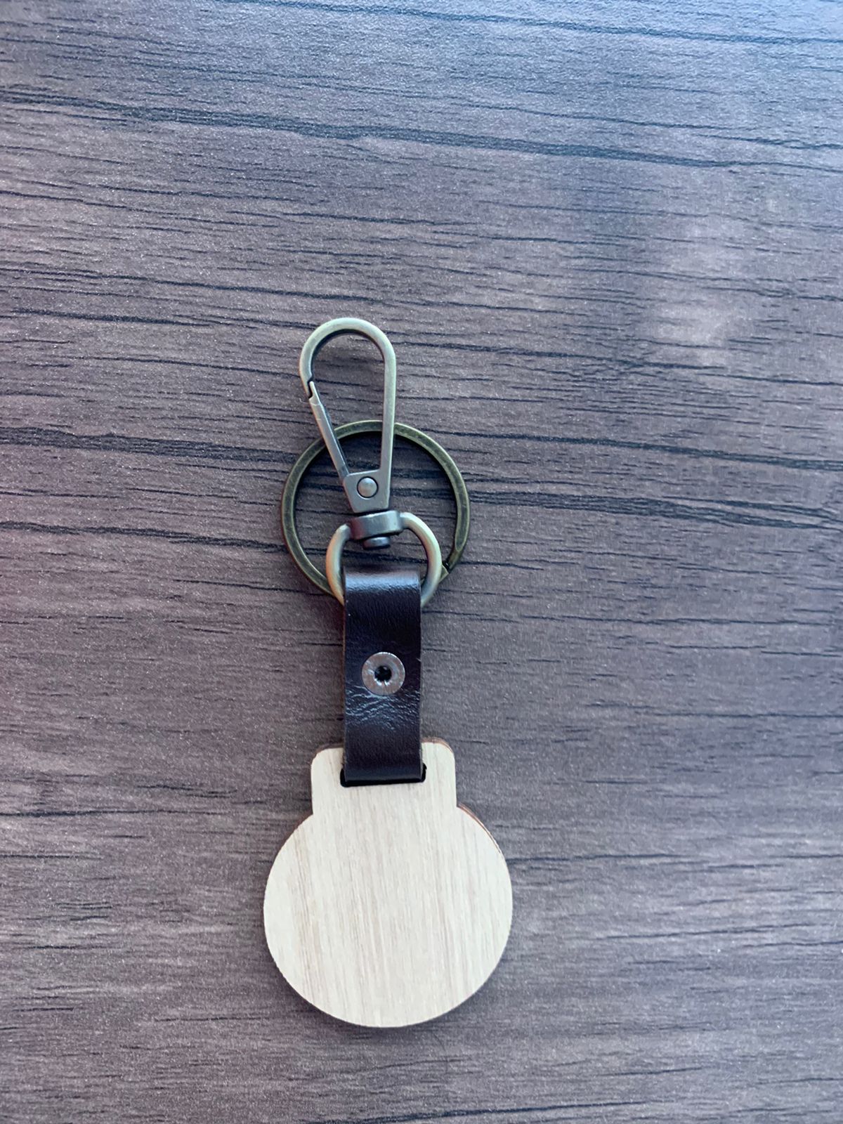 NFC Egypt Keychain - Share Everything Handmade wood (light Bamboo) Chip Model 13.56Mhz 10 PCs