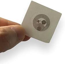 1000 PCS NFC Sticker 25mm Round (13.56 MHz - NTAG 213) Transparent.
